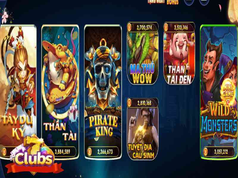 Thủ thuật chơi slot machine thắng lớn cùng 7clubs Casino 